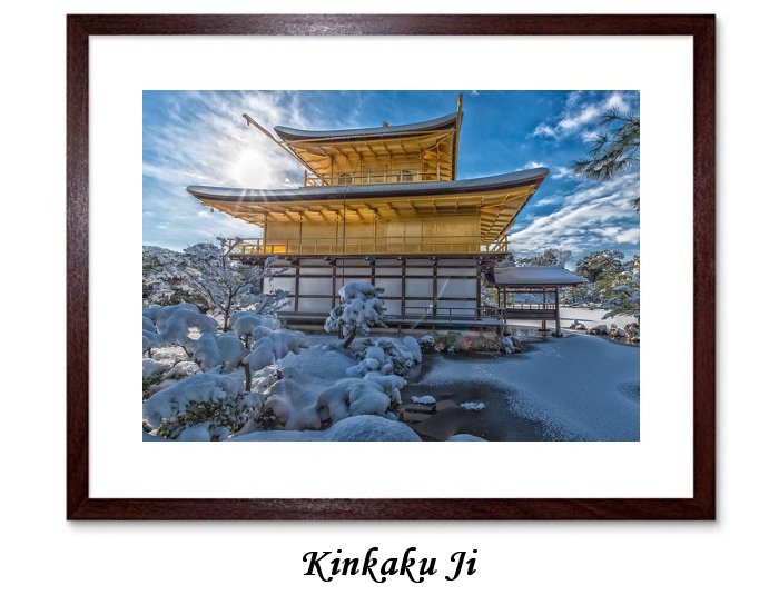 Kinkaku Ji Framed Print